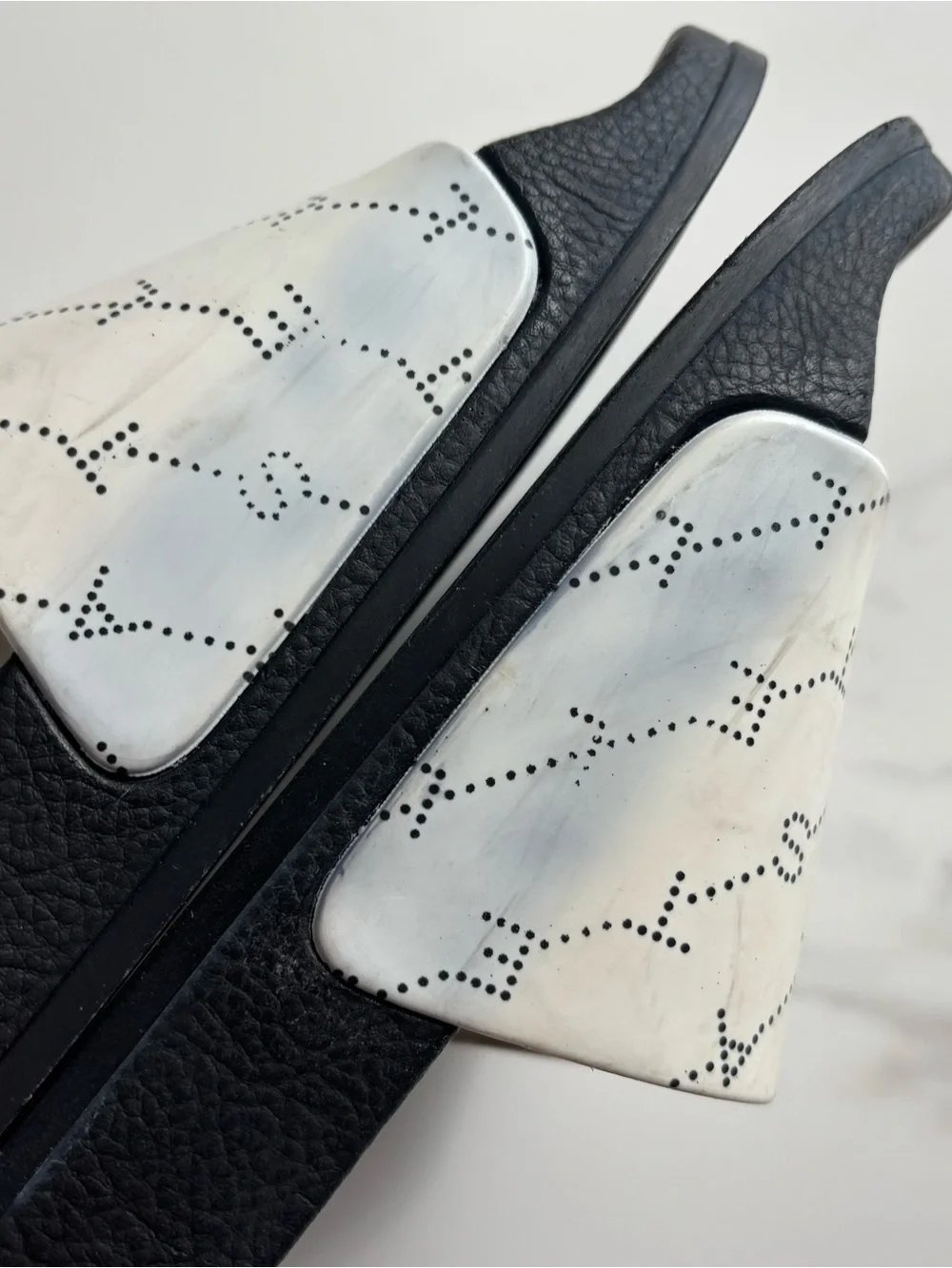 Stella McCartney Vegetarian Leather Printed Slides size 38